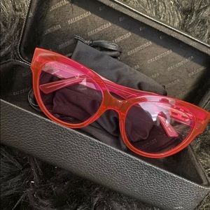 Balenciaga Pink Sunglasses